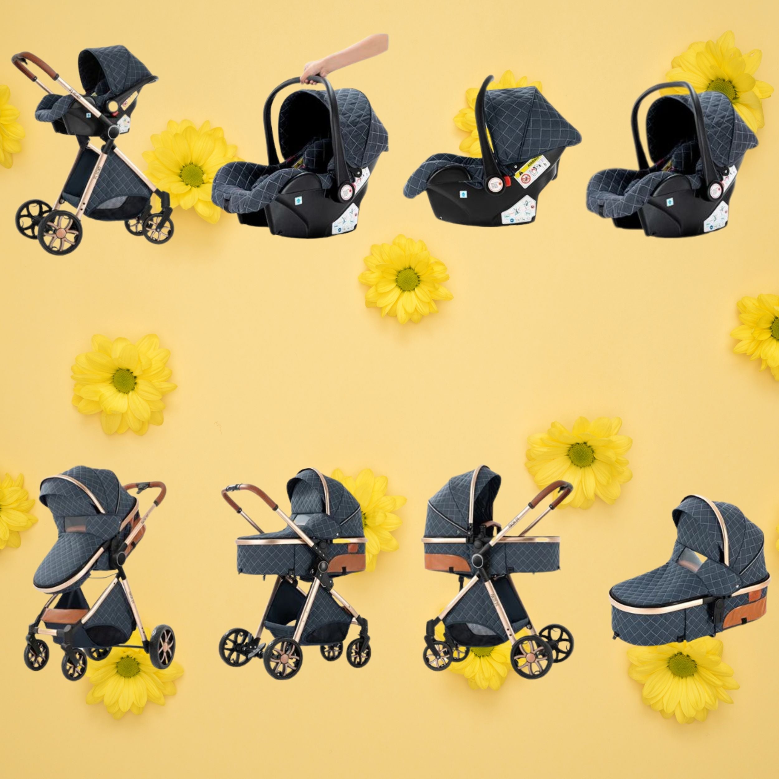 STROLLER MULTIFUNCTIONAL MAGIC ZC 3IN1 GONDOLA WALK CAR SEAT - WARM Manufacturer code WÓZEK DZIECIĘCY WIELOFUNKCYJNY SPACEROWY 3W1