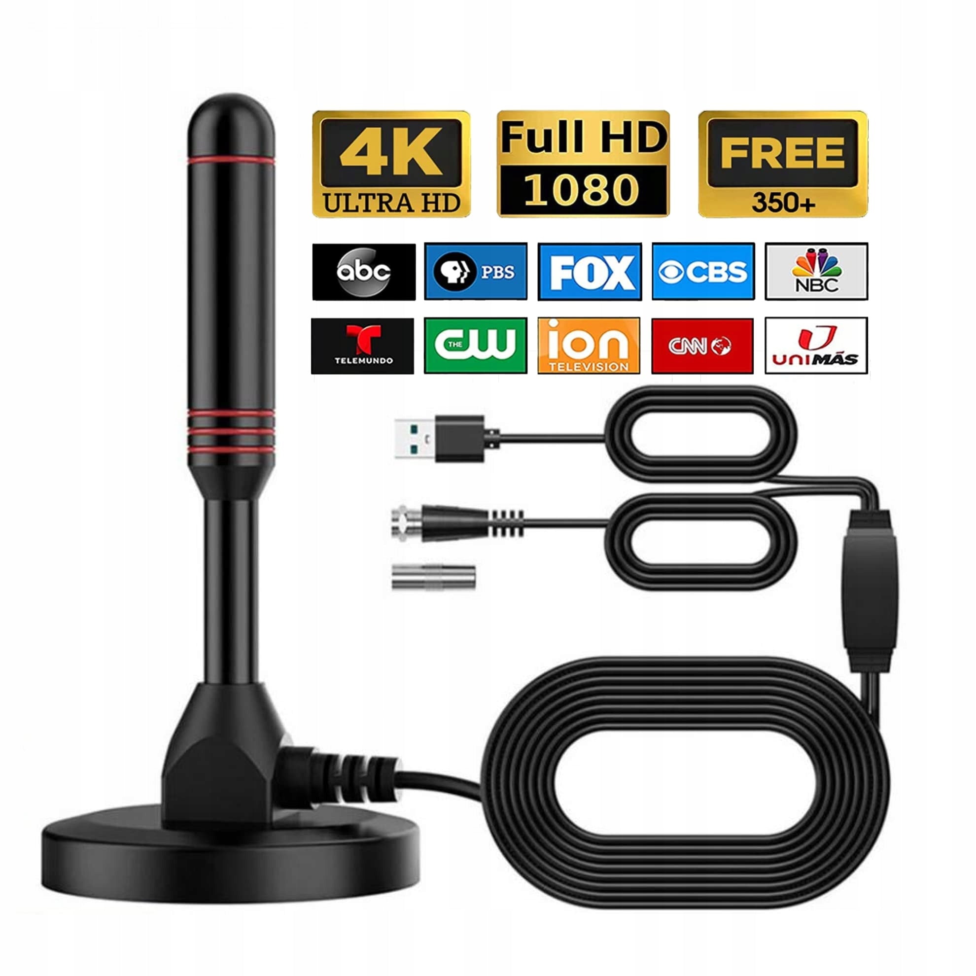 STRONG ACTIVE ROOM ANTENNA FOR DVB-T2 TV FHD 4K HDTV TERRESTRIAL TV