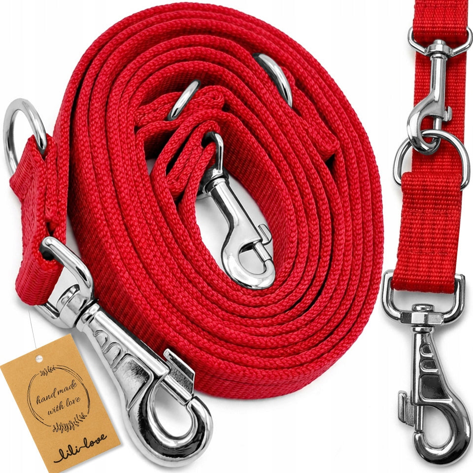 STRONG ADJUSTABLE LEASH FOR BIG DOG DETACHABLE FOR TRAINING DURABLE 3m