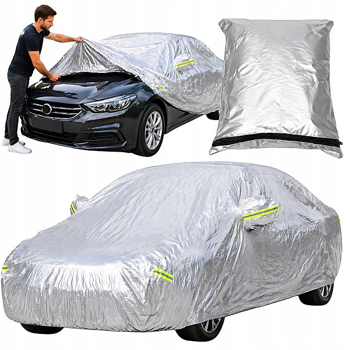 STRONG COVER WATERPROOF TARPAULIN FOR CAR 2 COLORS SUV XL MIRRORS