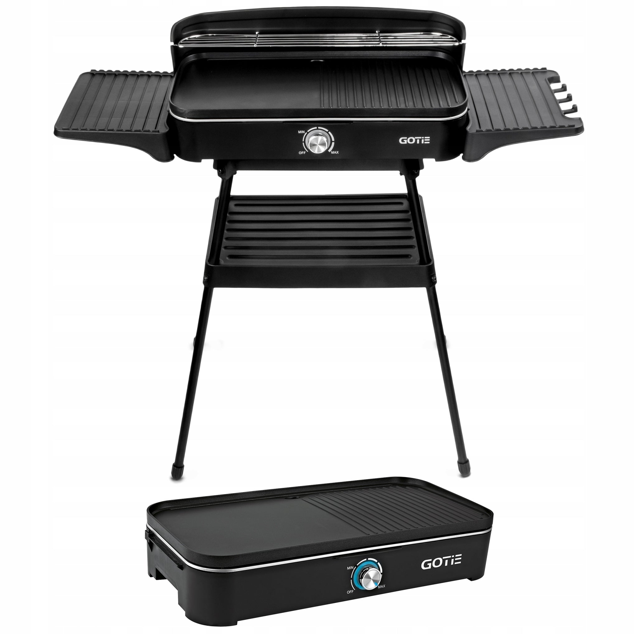 STRONG ELECTRIC GRILL FOR VEGETABLE MEAT TOASTER GOTIE GGE-2200 Temperature control yes
