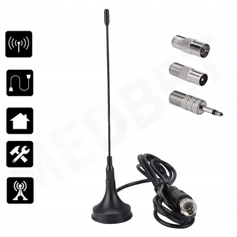STRONG FM RADIO STANDING ANTENNA FOR HOME THEATER TOWER RADIO PHONE MAGNET