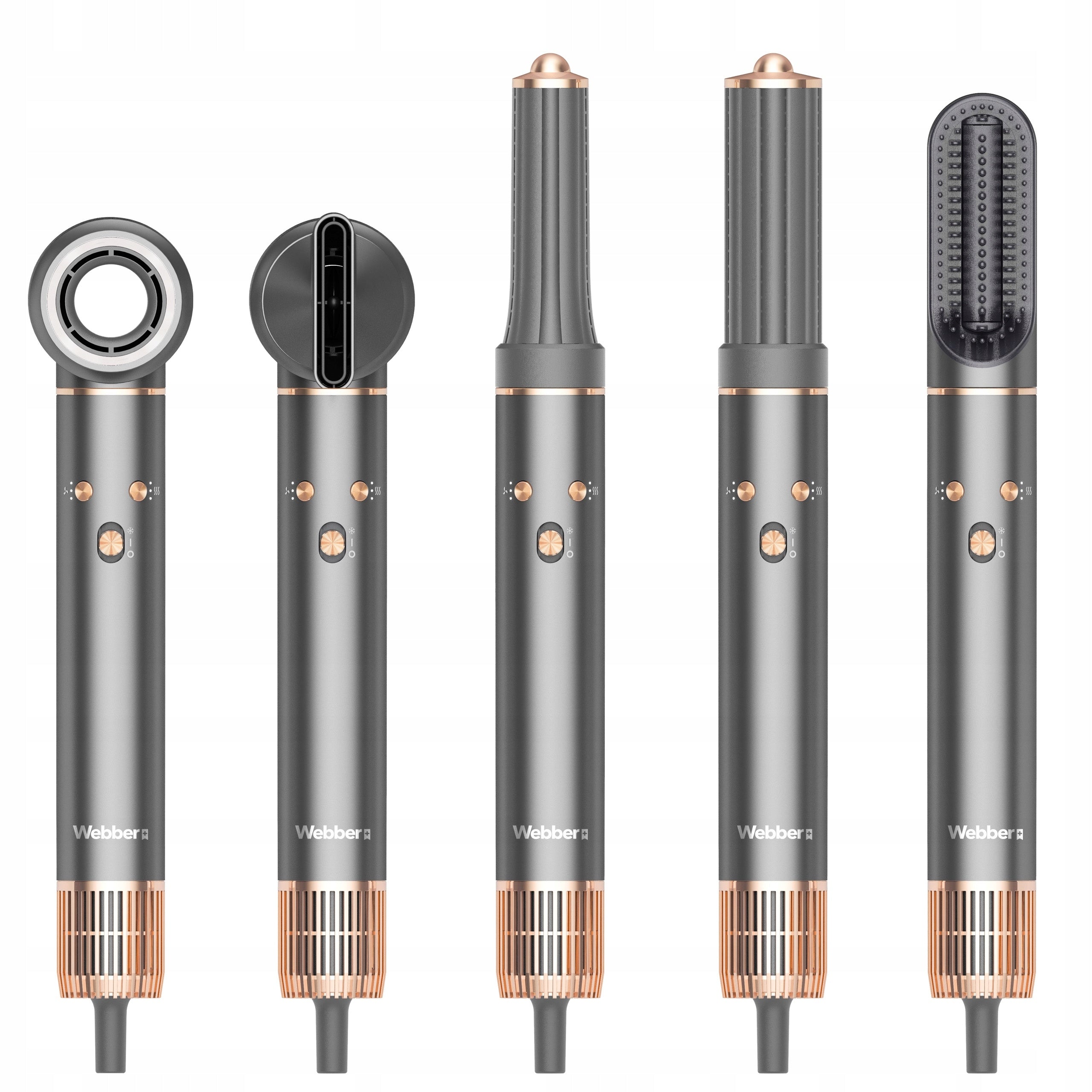 STRONG HAIR DRYER CURLING IRON 5IN1 3 SPEED WITH IONIZATION 1300W ADJUSTMENT Manufacturer code SDHKU-PL