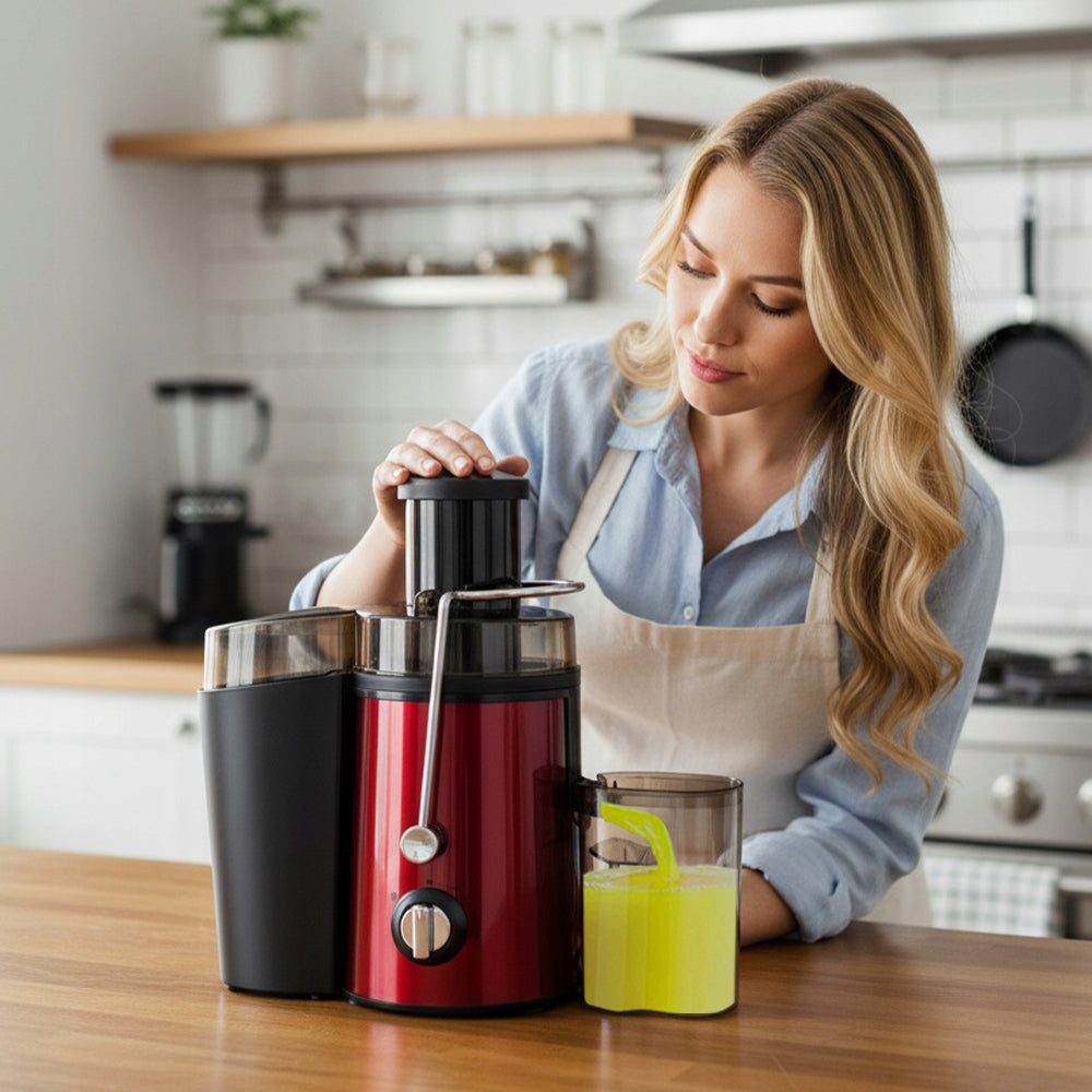 STRONG JUICER FOR FRUIT AND VEGETABLES JUICES HIGH SPEED 1000W Brand Bedee