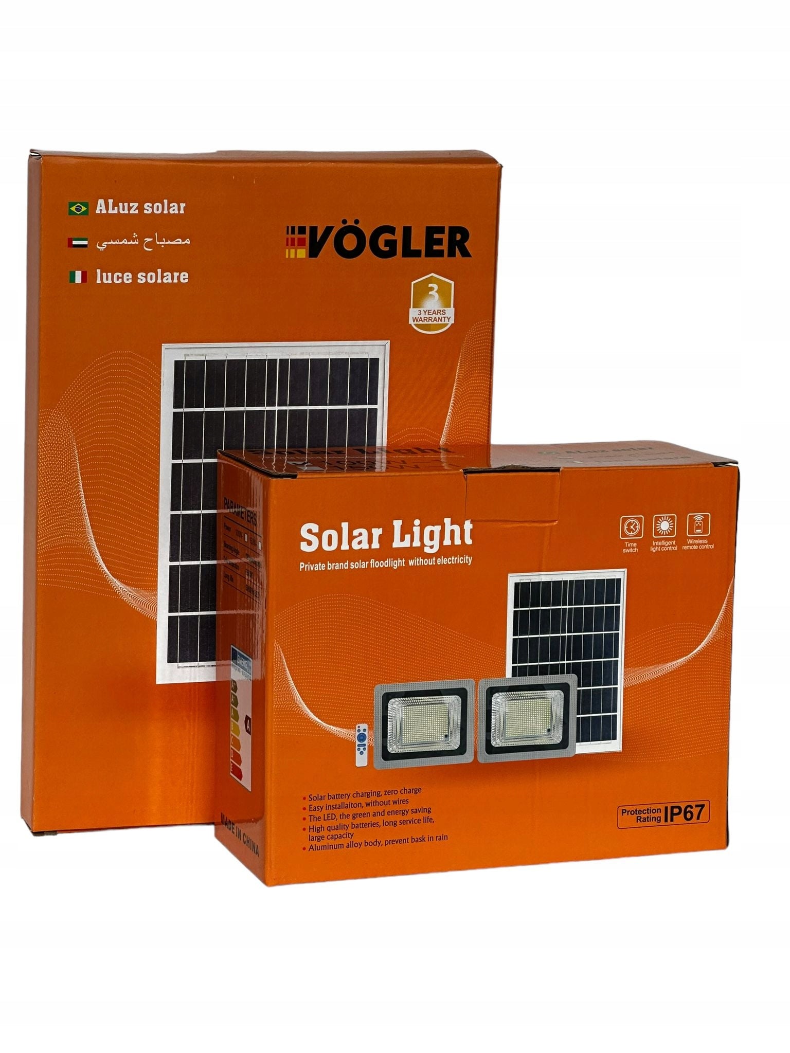 STRONG LARGE SOLAR LED STREET LAMP GARDEN REMOTE CONTROL HALOGEN SOLAR PREMIUM Brightness 20000 lm
