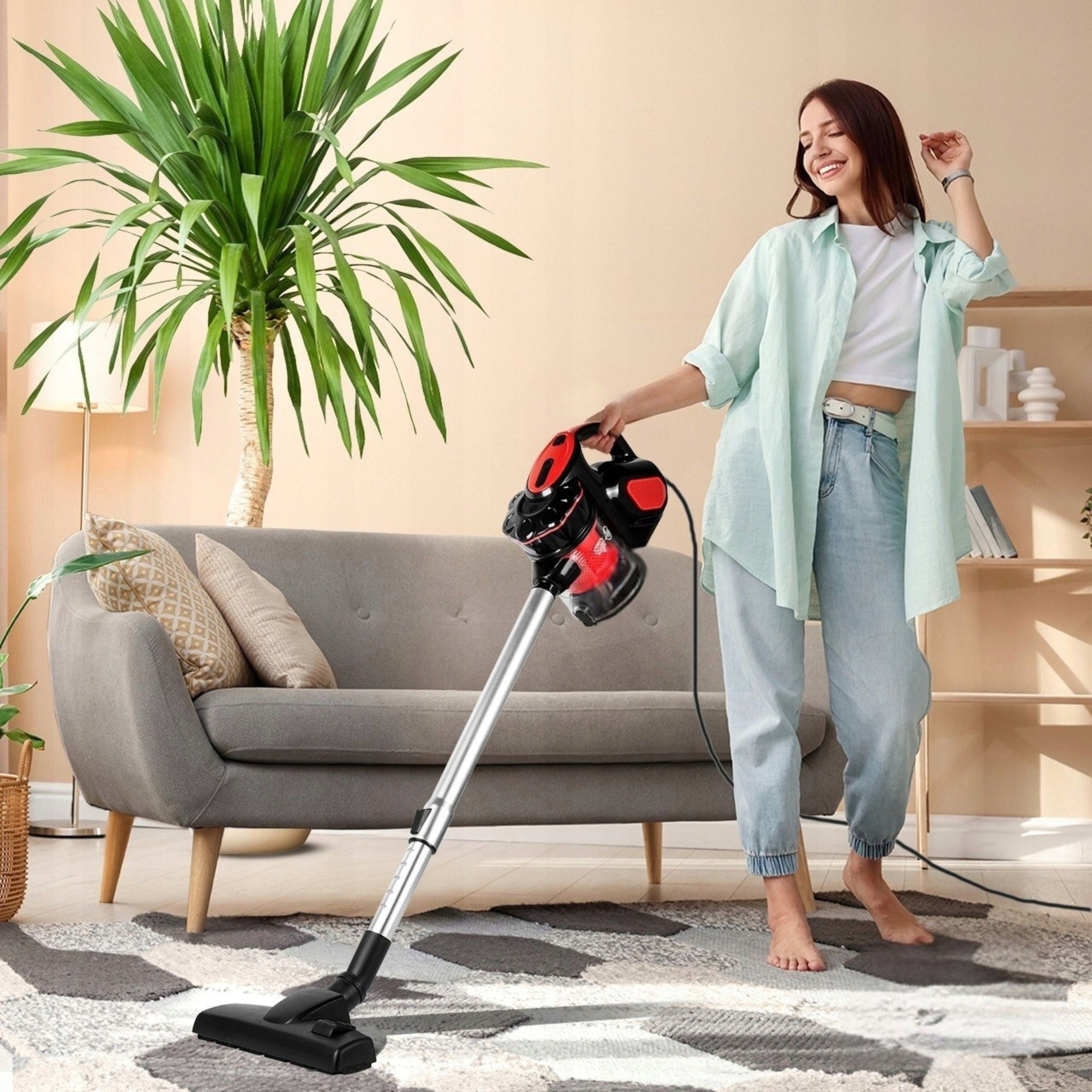 STRONG LIGHTWEIGHT SMALL HANDHELD UPRIGHT CYCLONE BAGLESS VACUUM CLEANER Packaging status original