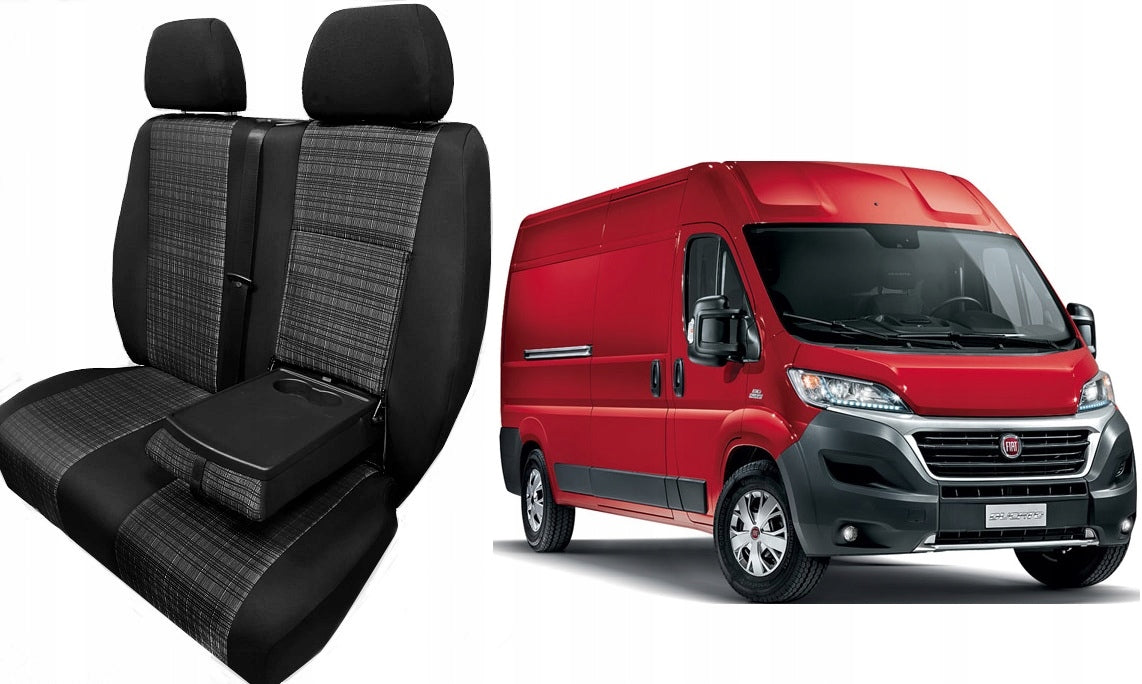 STRONG MEASURING COVERS FIAT DUCATO PEUGEOT BOXER JUMPER FROM 2006 TO 2025 Manufacturer LOGO POKROWCE