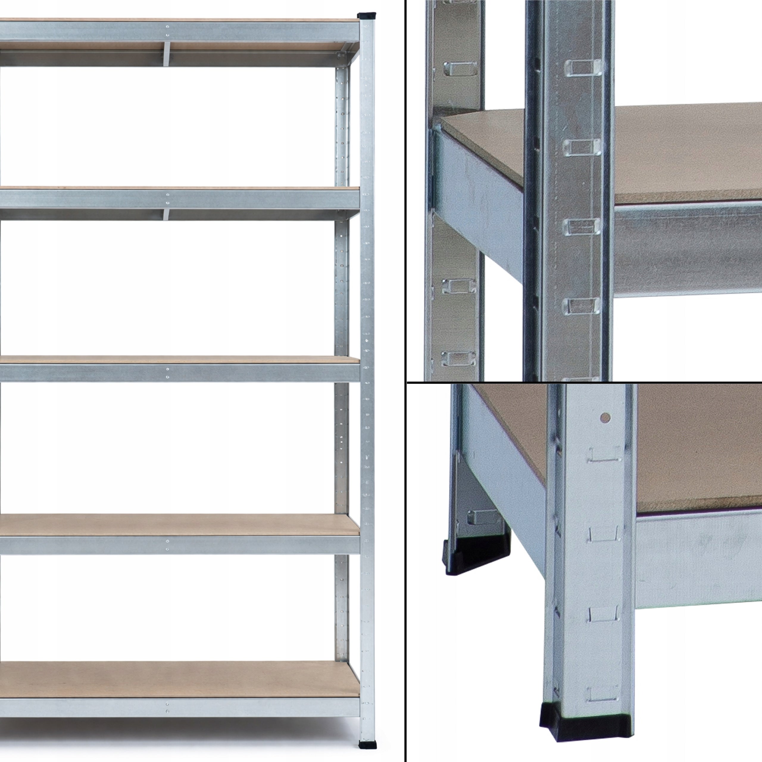 STRONG METAL STORAGE RACK 180x90x30cm CABINET SHELF GARAGE HD7000 STEEL Manufacturer Kontrast