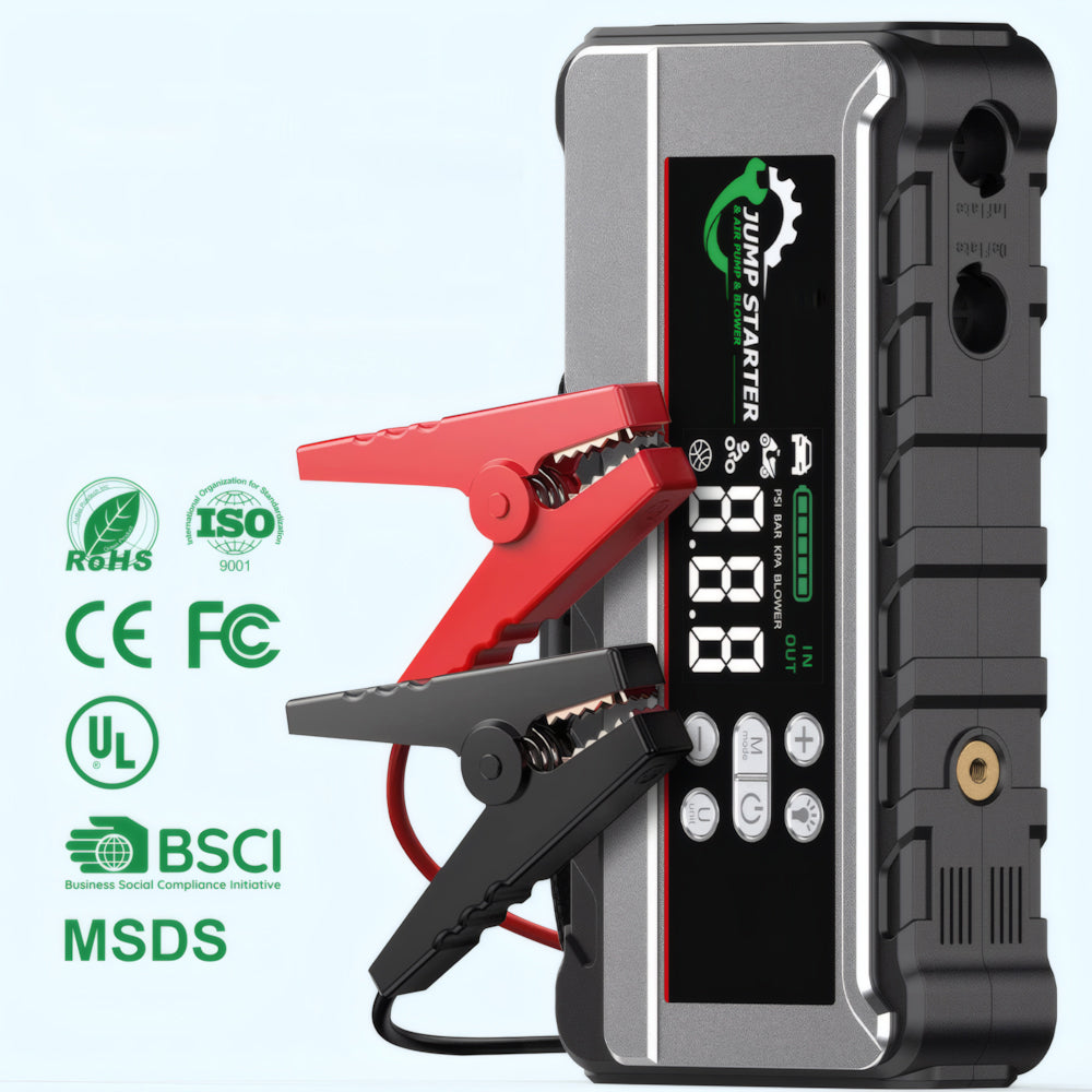 STRONG STARTER JUMP STARTER BOOSTER POWERBANK 12V 26800MAH 3000A WITH LED Brand no brand