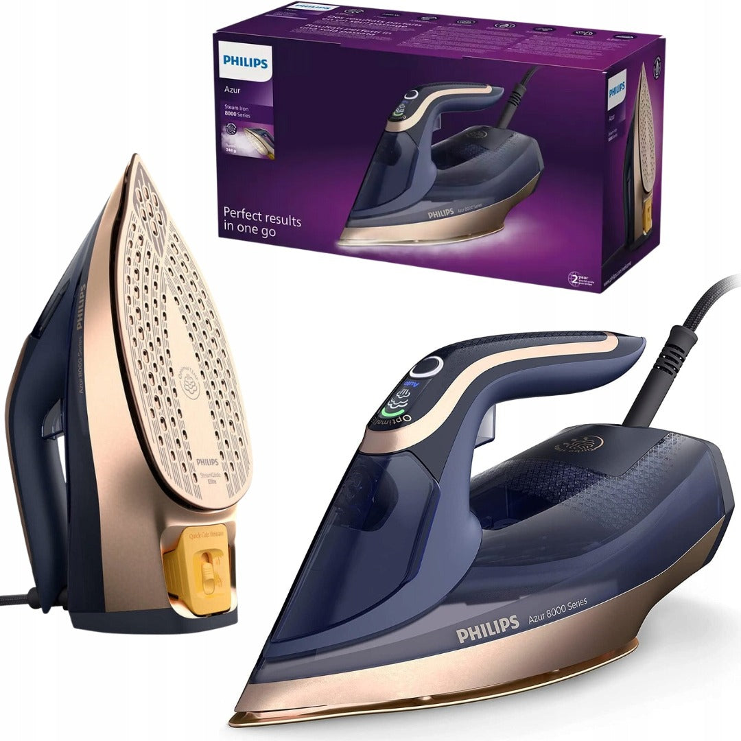 STRONG STEAM IRON PHILIPS 3000W 260g FOOT TITANIUM ANTI-STONE COATING