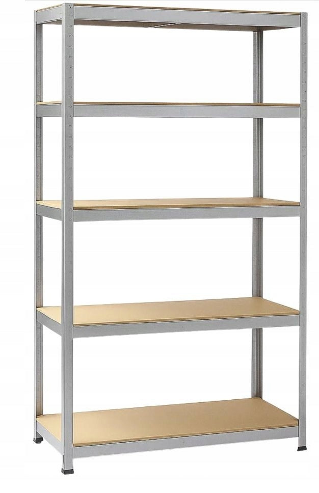STRONG Storage Rack Metal Garage Basement 5 Shelves 875 Kg 200x100x50 cm Manufacturer code MOCNY Regał Magazynowy G10050-200 Anytech