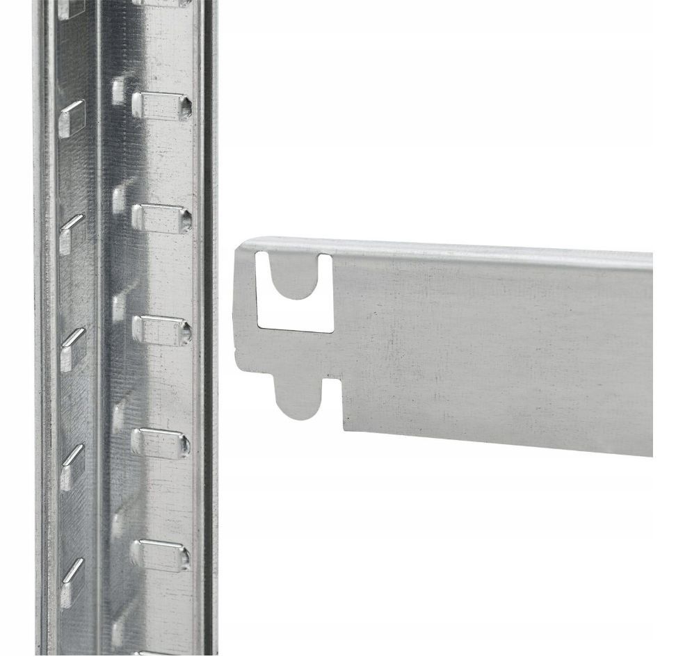 STRONG Storage Rack Metal Garage Basement 5 Shelves 875 Kg 205x120x45 cm Manufacturer code MOCNY Regał Magazynowy G12045-205 Anytech