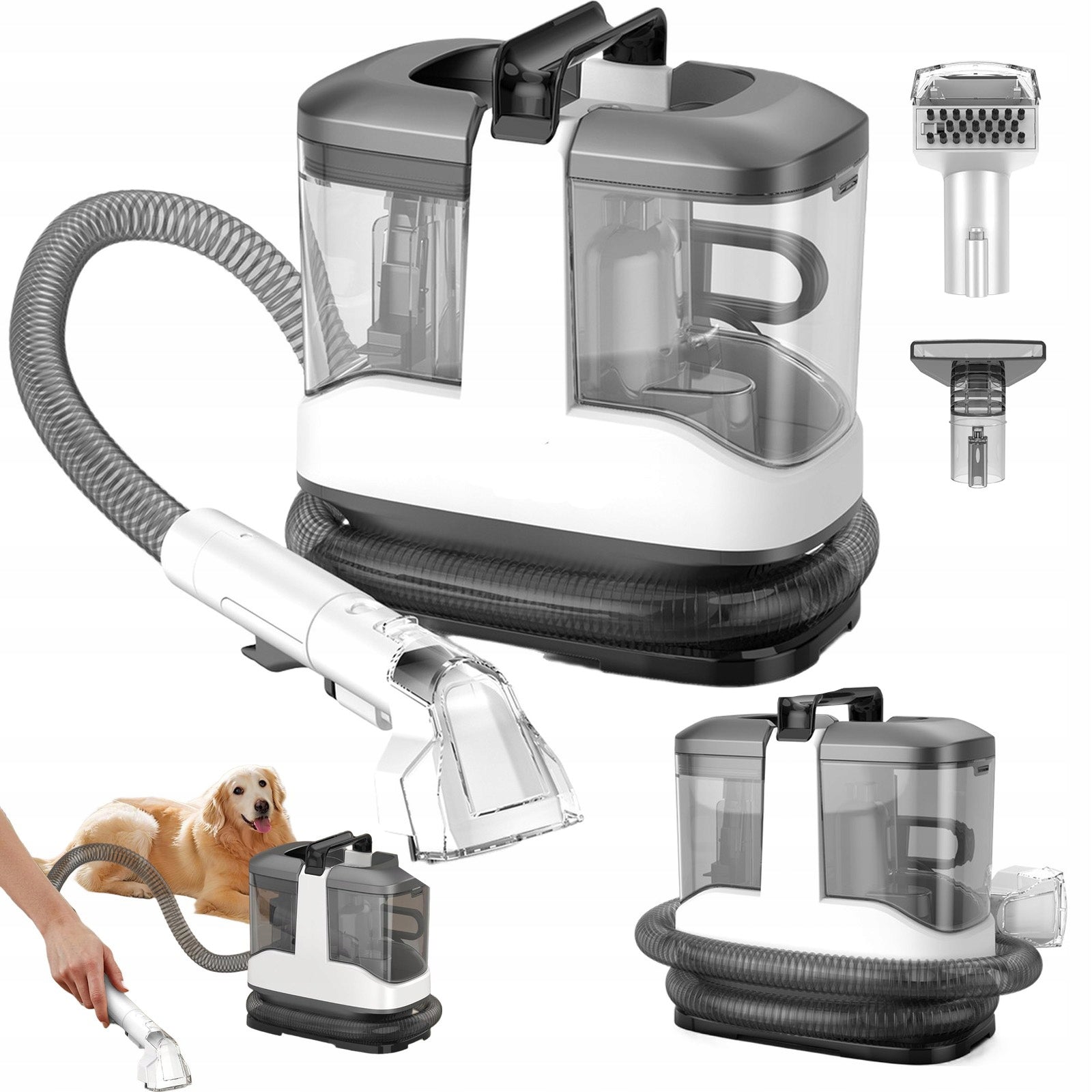 STRONG TEENDOW WASHING VACUUM CLEANER 450W 12KPA FOR CARPET UPHOLSTERY WET DRY