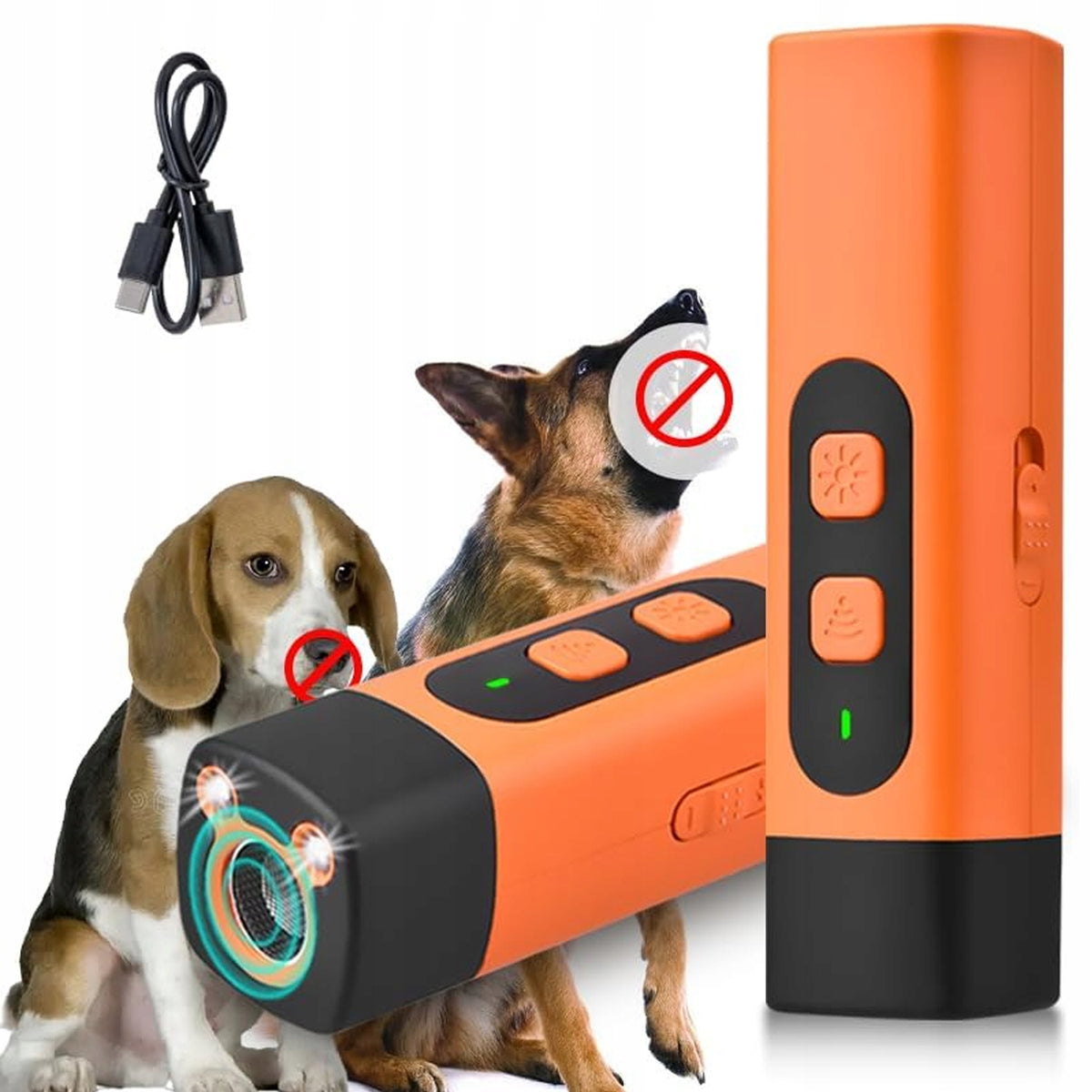 STRONG ULTRASONIC DOG REPELLENT BARKING TRAINER