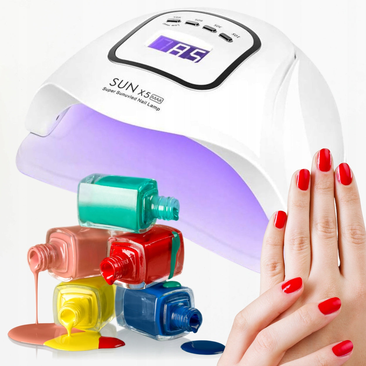 STRONG UV LED HYBRID NAIL LAMP FOR PROFESSIONAL GEL HYBRIDS PRO Brand no brand