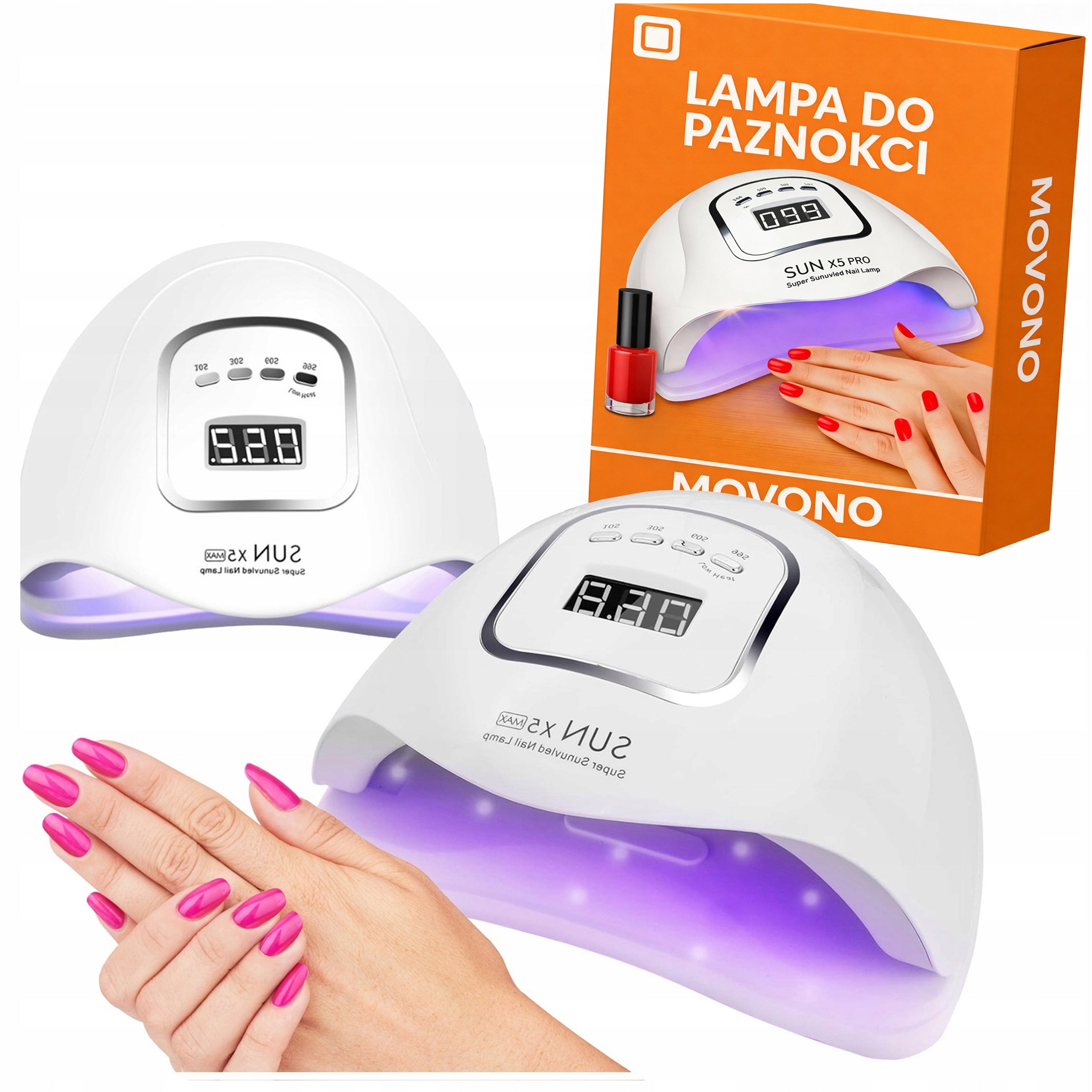 STRONG UV LED HYBRID NAIL LAMP FOR PROFESSIONAL GEL HYBRIDS PRO
