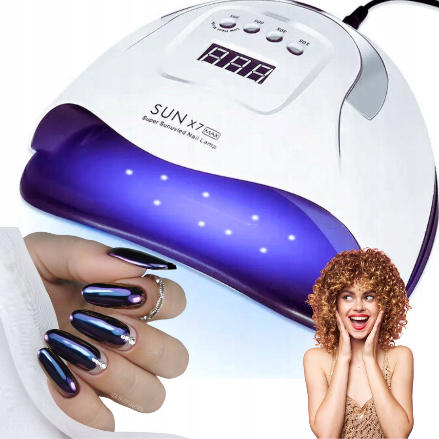 STRONG UV LED SUN LAMP FOR NAILS HYBRID GEL MOTION SENSOR