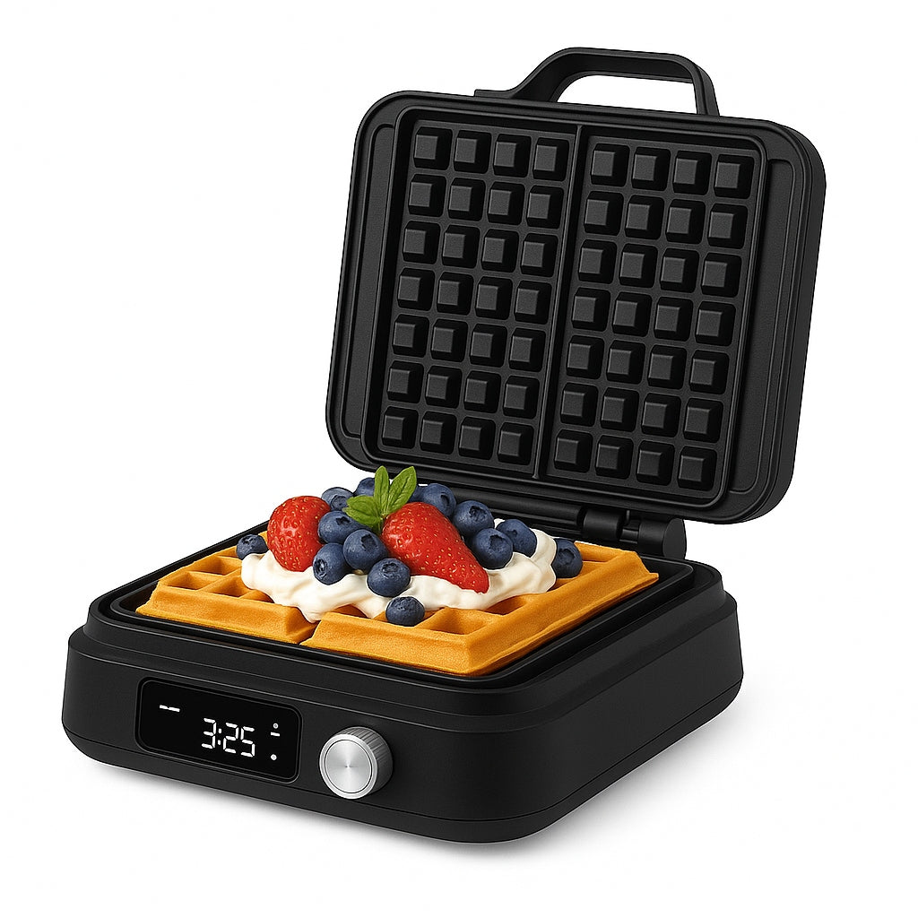 STRONG WAFFLE IRON ADLER 2200W LED HIGH POWER FAST AND EVEN BAKING