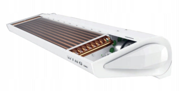 STRONG WATER AIR CURTAIN ENERGY SAVING EFFICIENT 17000W EC MOTOR Kind with water heater