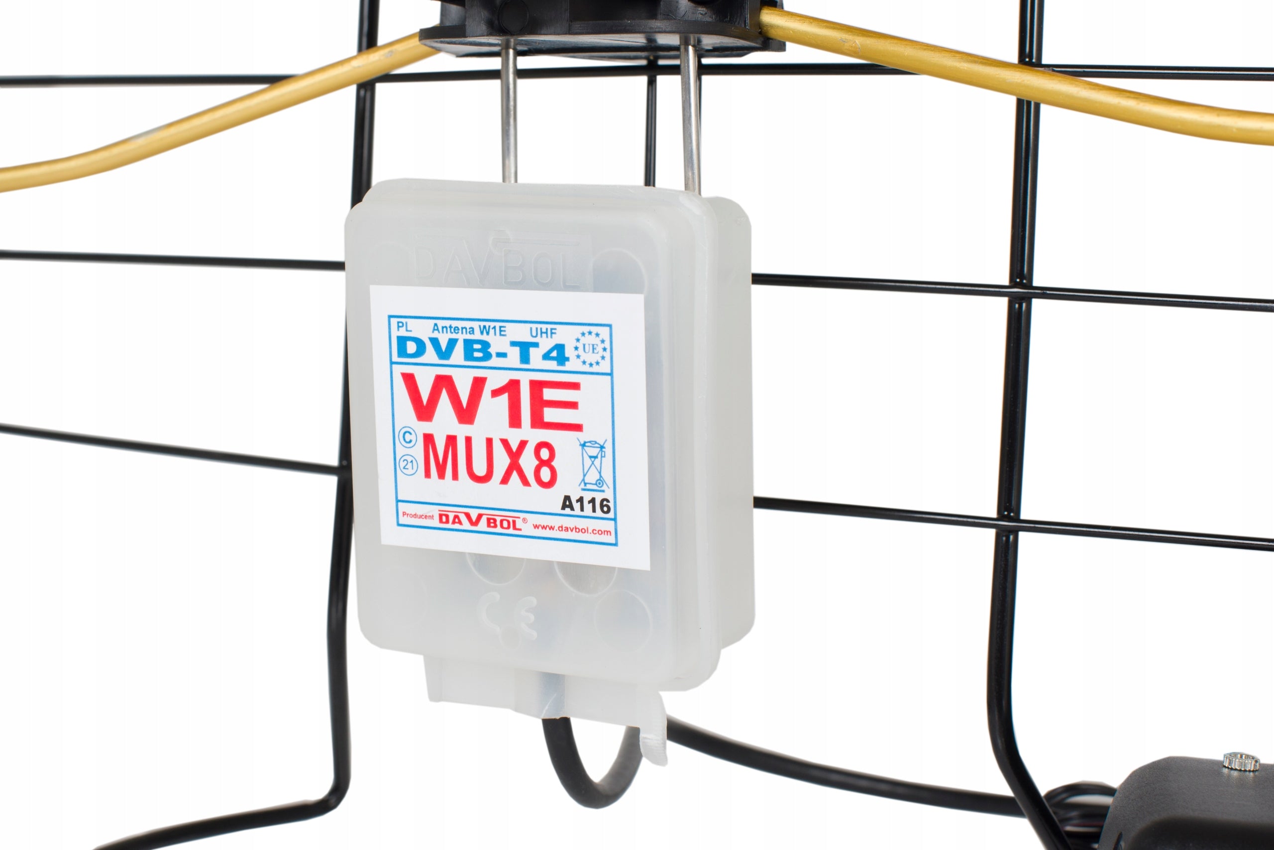 STRONGEST DVB-T2 ROOM TV ANTENNA MUX8 FM 4K PORTABLE STRONG SIGNAL Brand Davbol