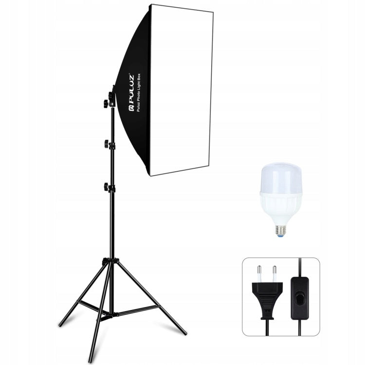 STUDIO LAMP PULUZ SOFTBOX 50x70 cm LED BULB LIGHTING