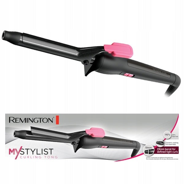 STYLISH CERAMIC CURLING IRON REMINGTON CI1A119 19MM