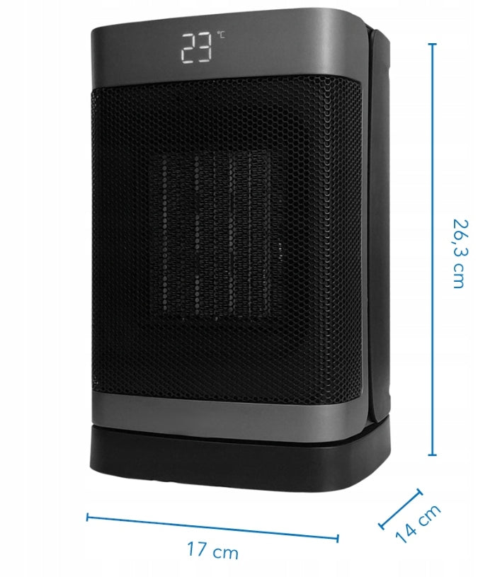 STYLISH LCD SCREEN FAN WITH REMOTE CONTROL FOR REMOTE OPERATION Packaging status original