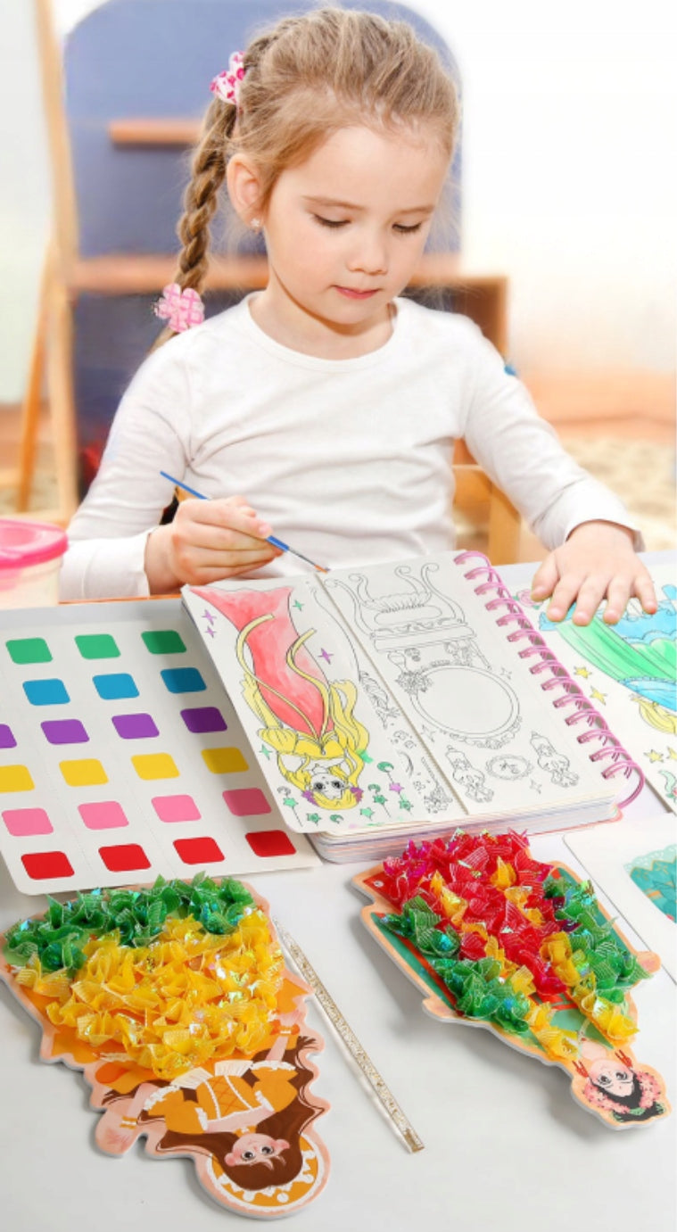 STYLIST 3IN1 CREATIVE SET FOR CHILDREN GIFT CREATE YOUR OWN PRINCESS Manufacturer code 6978394276780