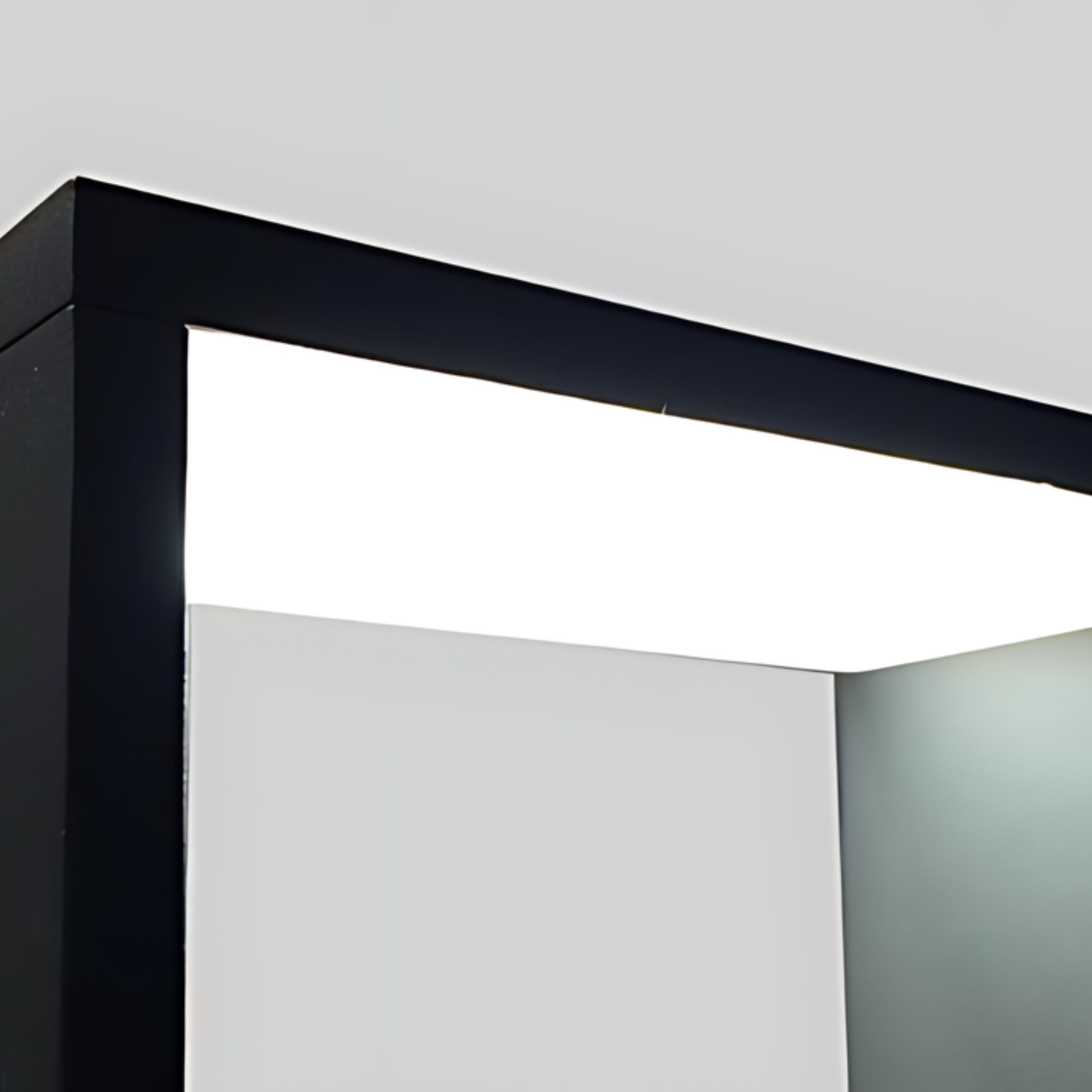 SU-MA OUTDOOR GARDEN LAMP STANDING POST DARK ASH LED 80CM IP54 Packaging status original