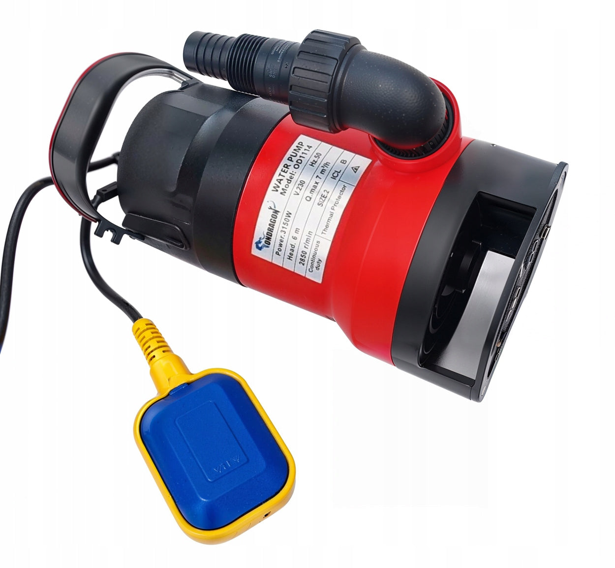 SUBMERSIBLE PUMP FOR CLEAN WATER DIRTY RAINWATER WITH FLOAT 3150W strong Manufacturer code od1114