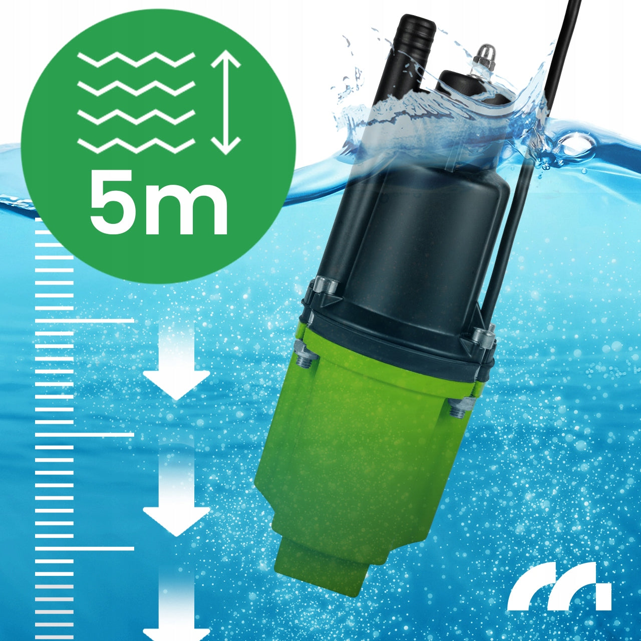 SUBMERSIBLE PUMP FOR CLEAN WELL WATER STRONG MEMBRANE SUBMERSIBLE RUSSIAN Manufacturer code Pompa do Wody Czystej 112723
