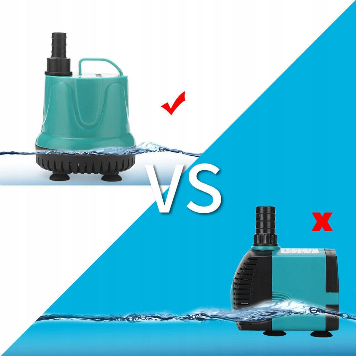 SUBMERSIBLE PUMP FOR DIRTY WATER CLEAN WASTEWATER 25W SMALL Manufacturer no brand