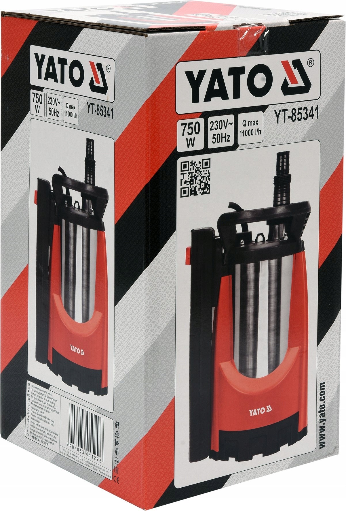 SUBMERSIBLE PUMP INOX 750W Power 750 W