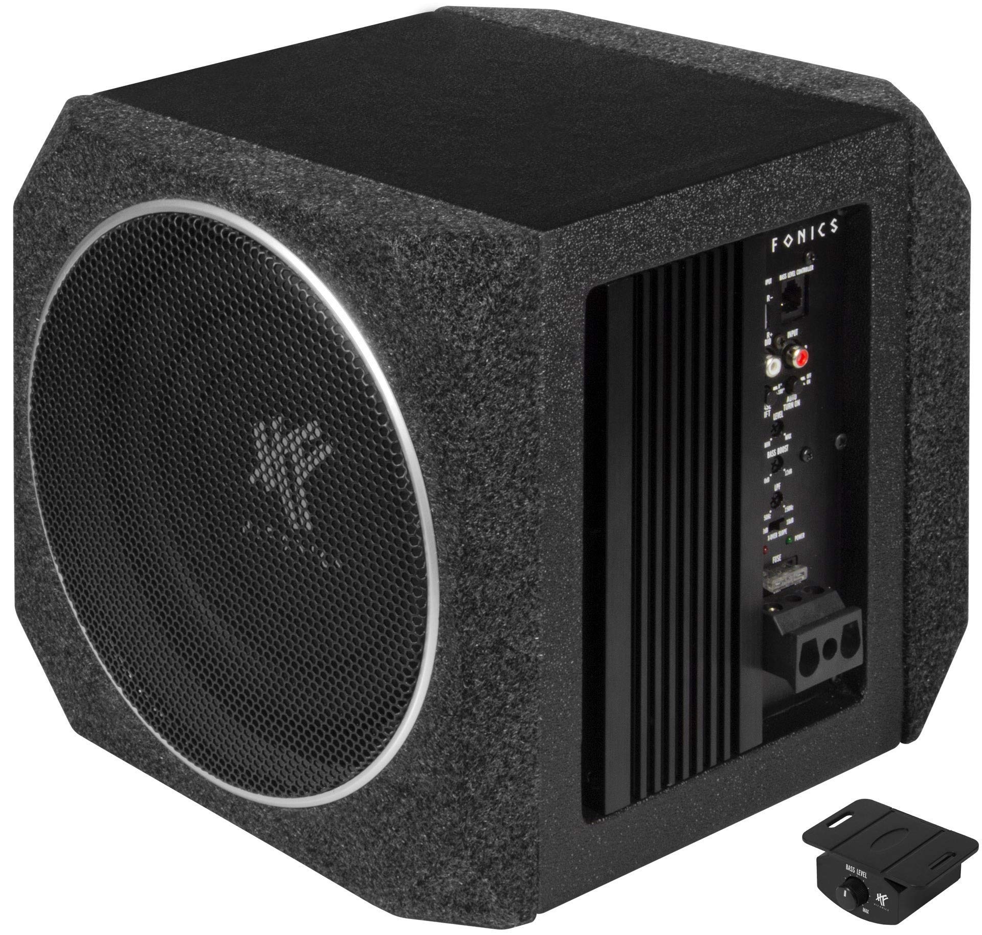 SUBWOOFER BASS BOX HIFONICS ZX82A 20CM 200W RMS 8" UNDER SEAT