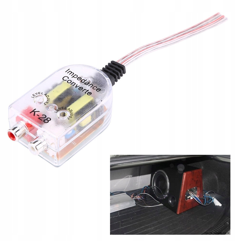 SUBWOOFER CONVERTER AUDIO AMPLIFIER FOR CAR CD PLAYER VCD DVD