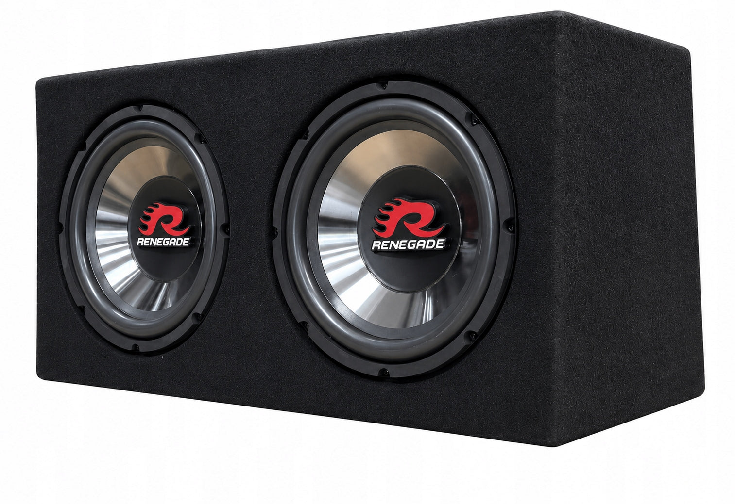 SUBWOOFER RENEGADE RXV1002 500W RMS 2x25cm BASS-REFLEX BASS BOX Manufacturer code 000000