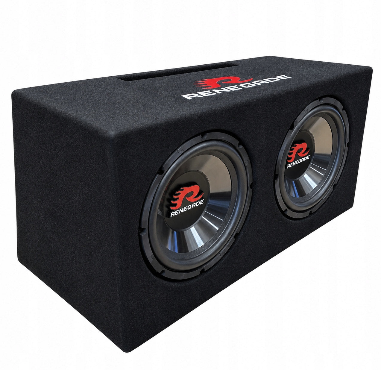 SUBWOOFER RENEGADE RXV1002 500W RMS 2x25cm BASS-REFLEX BASS BOX