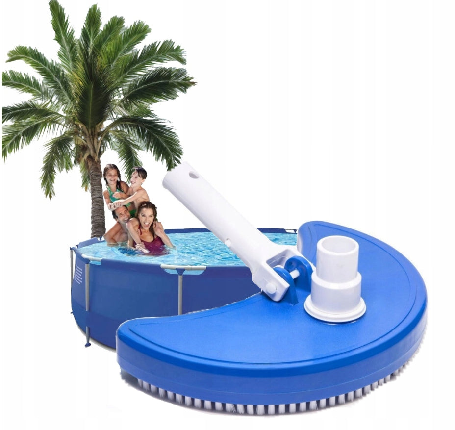 SUCTION BRUSH HEAD FOR CLEANING POOL CRESCENT HEAVY