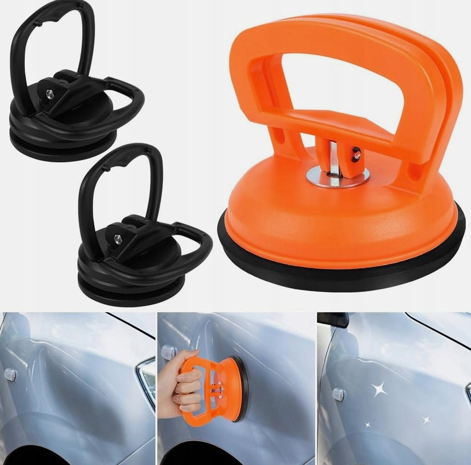 SUCTION CUP 3 PIECES LARGE SMALL STRONG SET FOR DENT REMOVAL