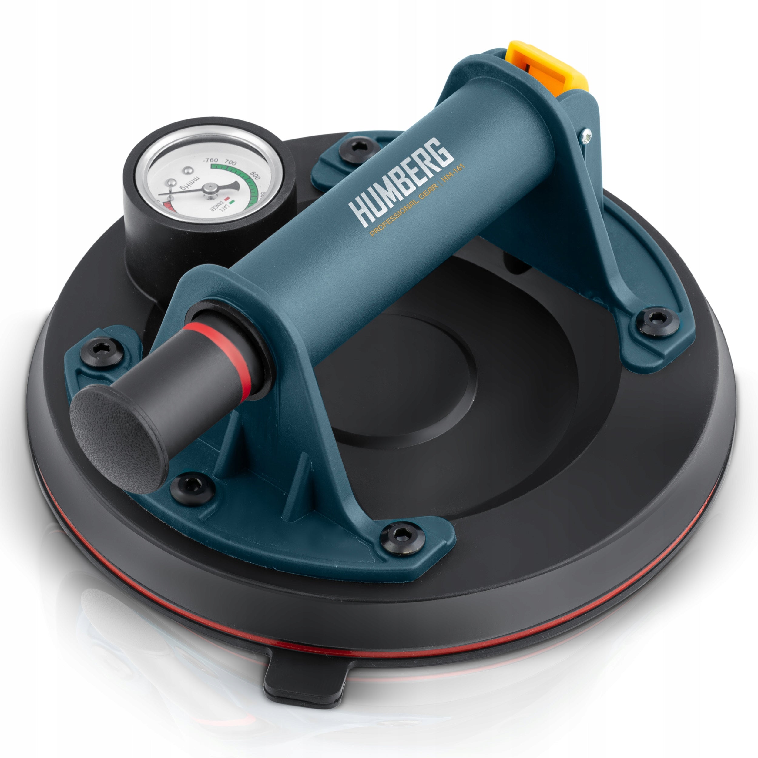 SUCTION CUP FOR TILES VACUUM GLAZE handle with pump up to 200kg Pressure gauge Packaging status original