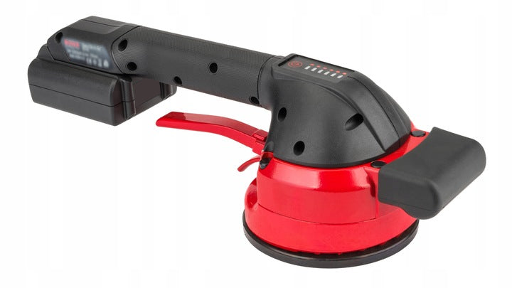 SUCTION CUP VIBRATING POWER TOOL FOR LAYING TILES 2 BATTERIES 24V 3Ah Brand Boxer