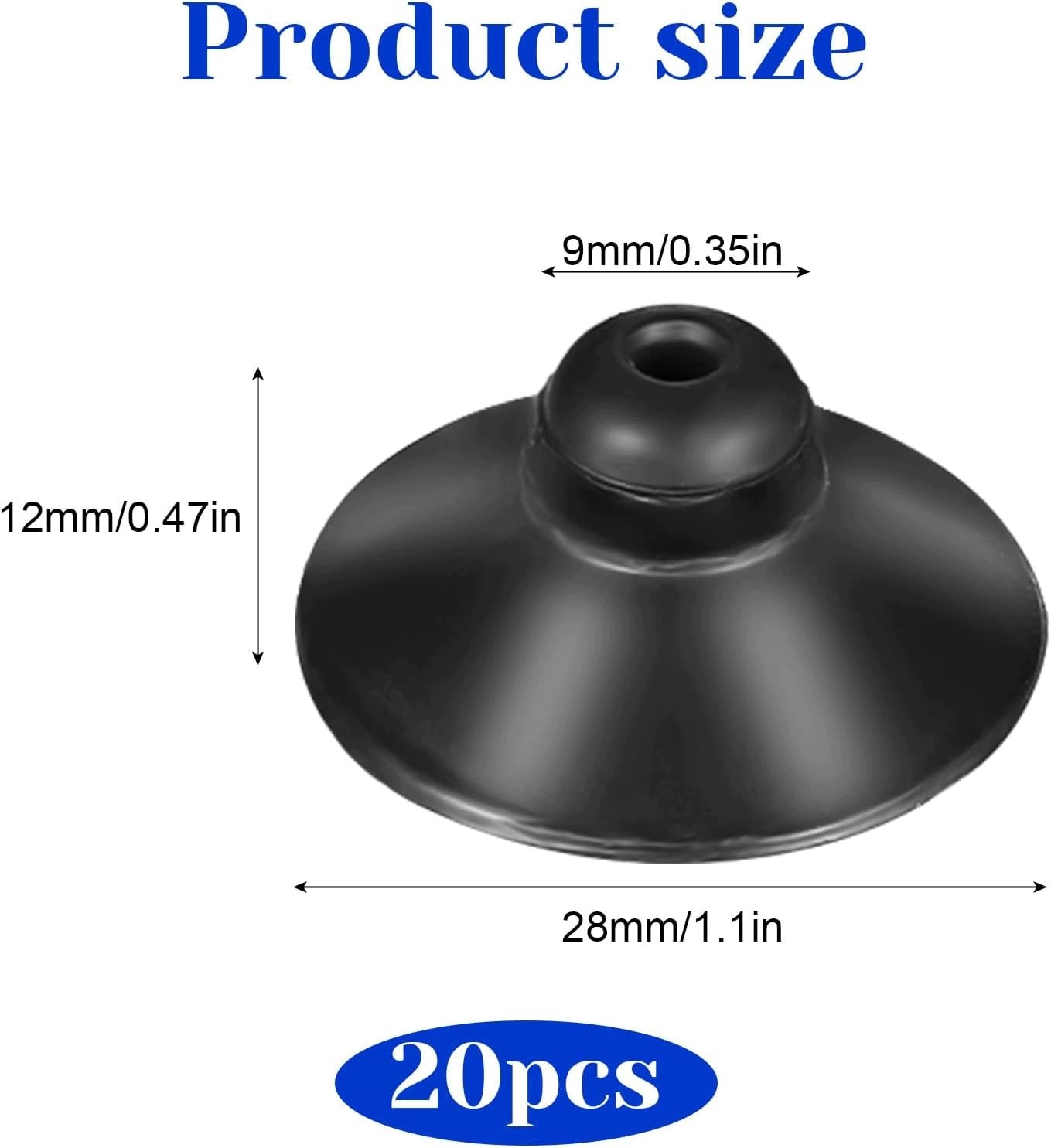 SUCTION CUPS 20 PIECES AQUARIUM SILICONE STRONG RUBBER SET Brand no brand
