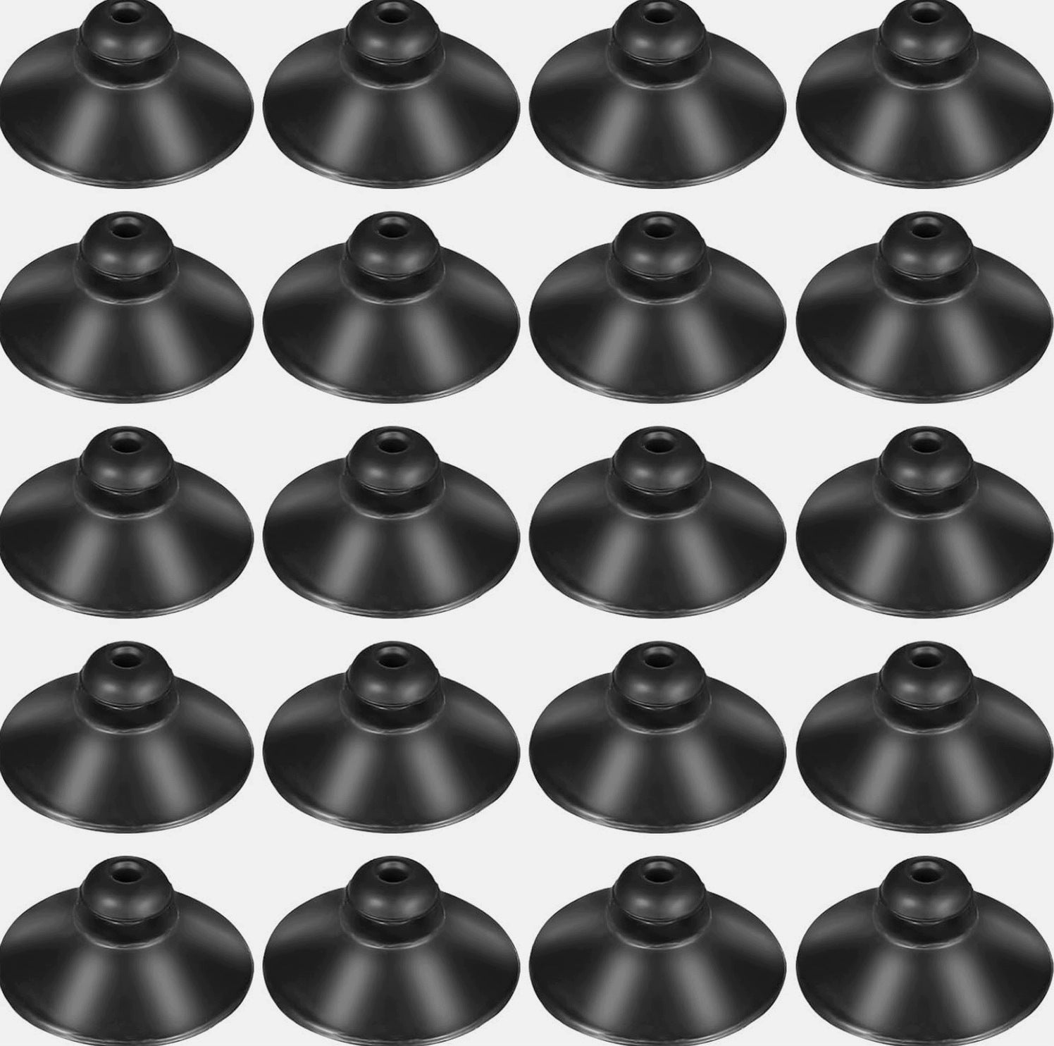 SUCTION CUPS 20 PIECES AQUARIUM SILICONE STRONG RUBBER SET