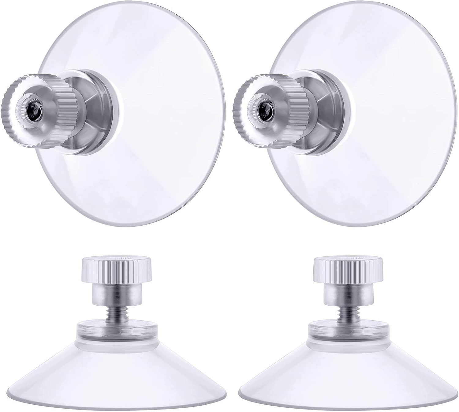 SUCTION CUPS WITH THREAD Ø 50MM SET OF 4 PCW WITHOUT DRILLING