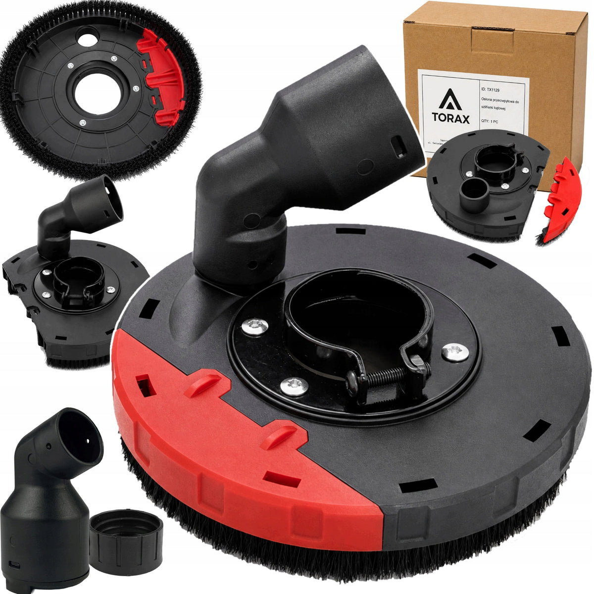 SUCTION DUST COVER FOR ANGLE GRINDER 115-125MM FOR CONCRETE