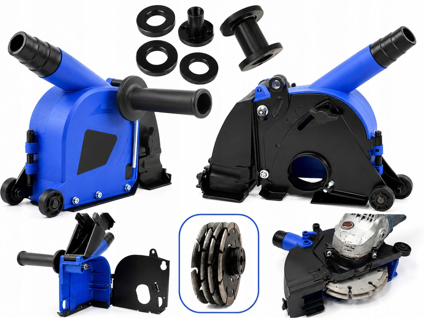 SUCTION DUST COVER FOR ANGLE GRINDER 125/115
