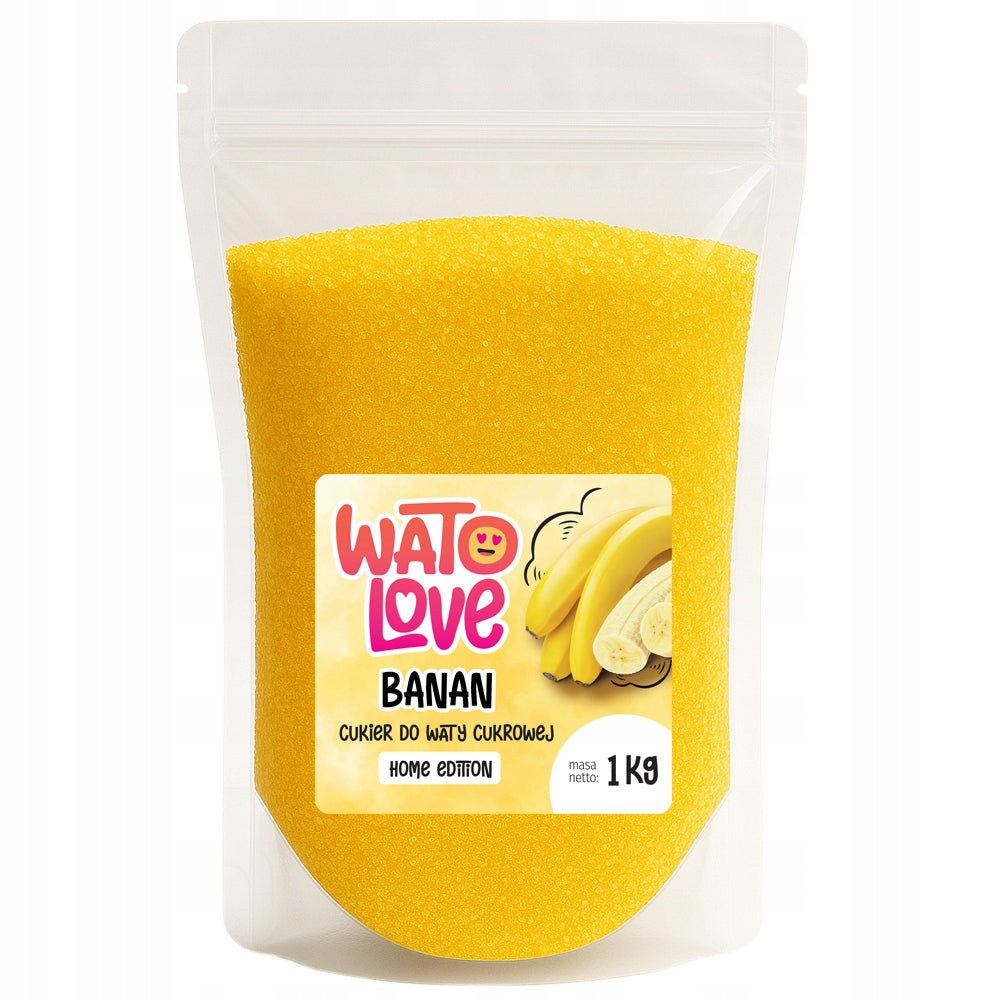 SUGAR FOR COTTON CANDY Colorful Flavored for Banana Sticks 1kg Packaging status original