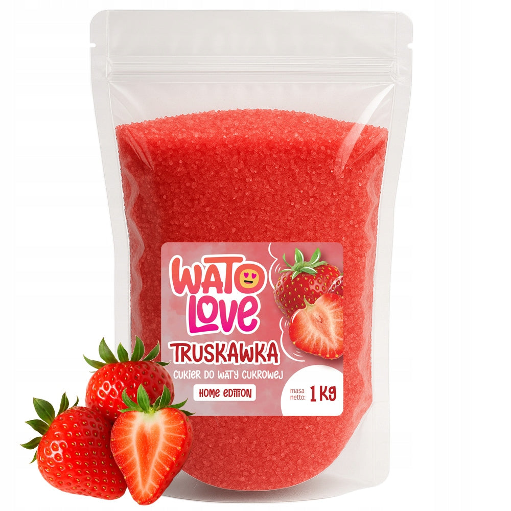 SUGAR FOR COTTON CANDY Colorful Flavored for Strawberry Sticks 1kg