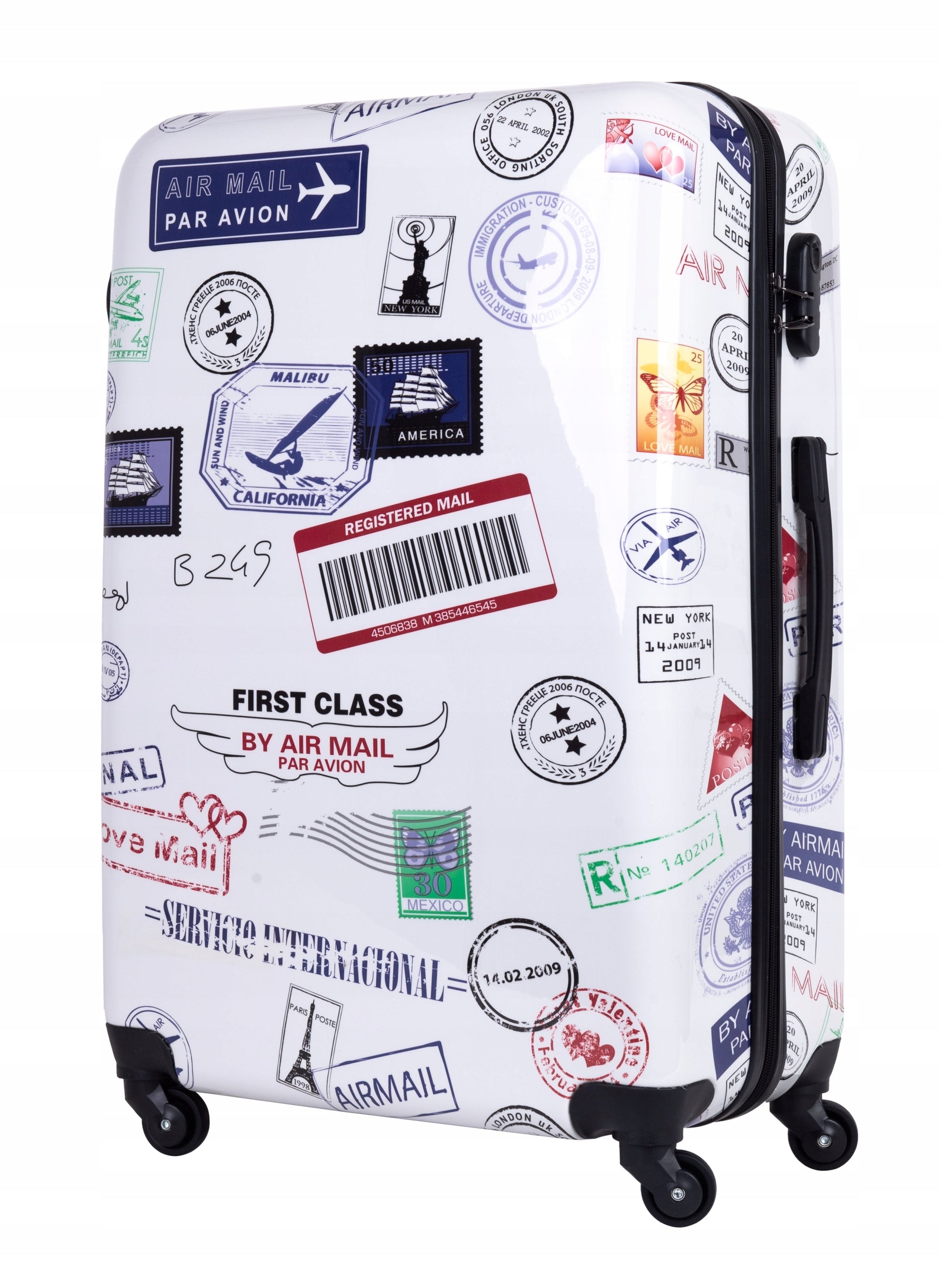 SUITCASE LARGE TRAVEL WHEELS BAGIA 15 DESIGNS XXL Height 77 cm