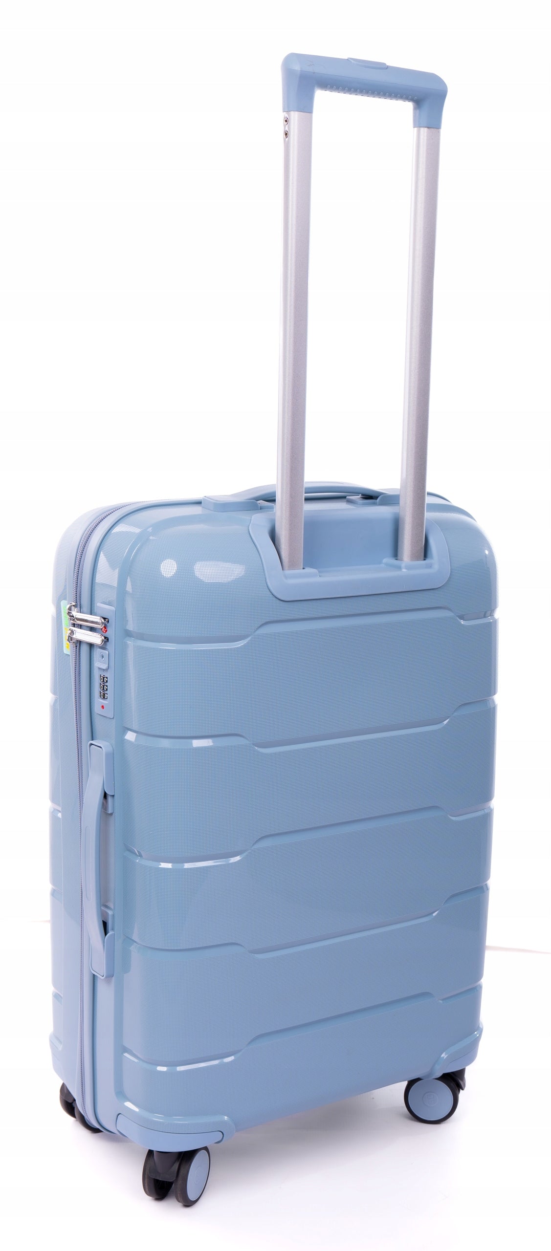 SUITCASE LARGE XXL INDESTRUCTIBLE LUGGAGE DOUBLE WHEELS POLYPROPYLENE Brand RGL